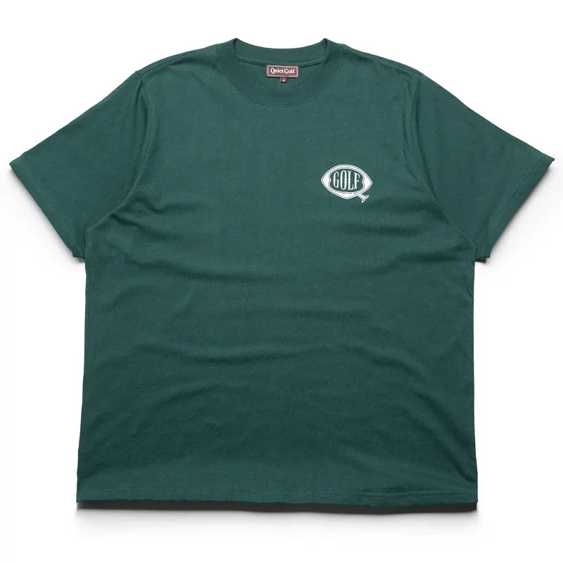 Quiet Golf Q Ball Tee - Forest