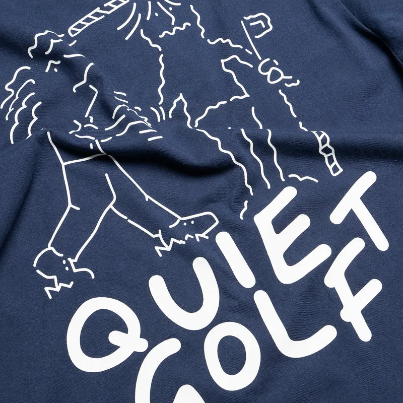 Quite Golf The Bros Tee - Navy