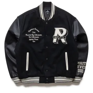 Represent Owners Club Varsity Jacket - Black