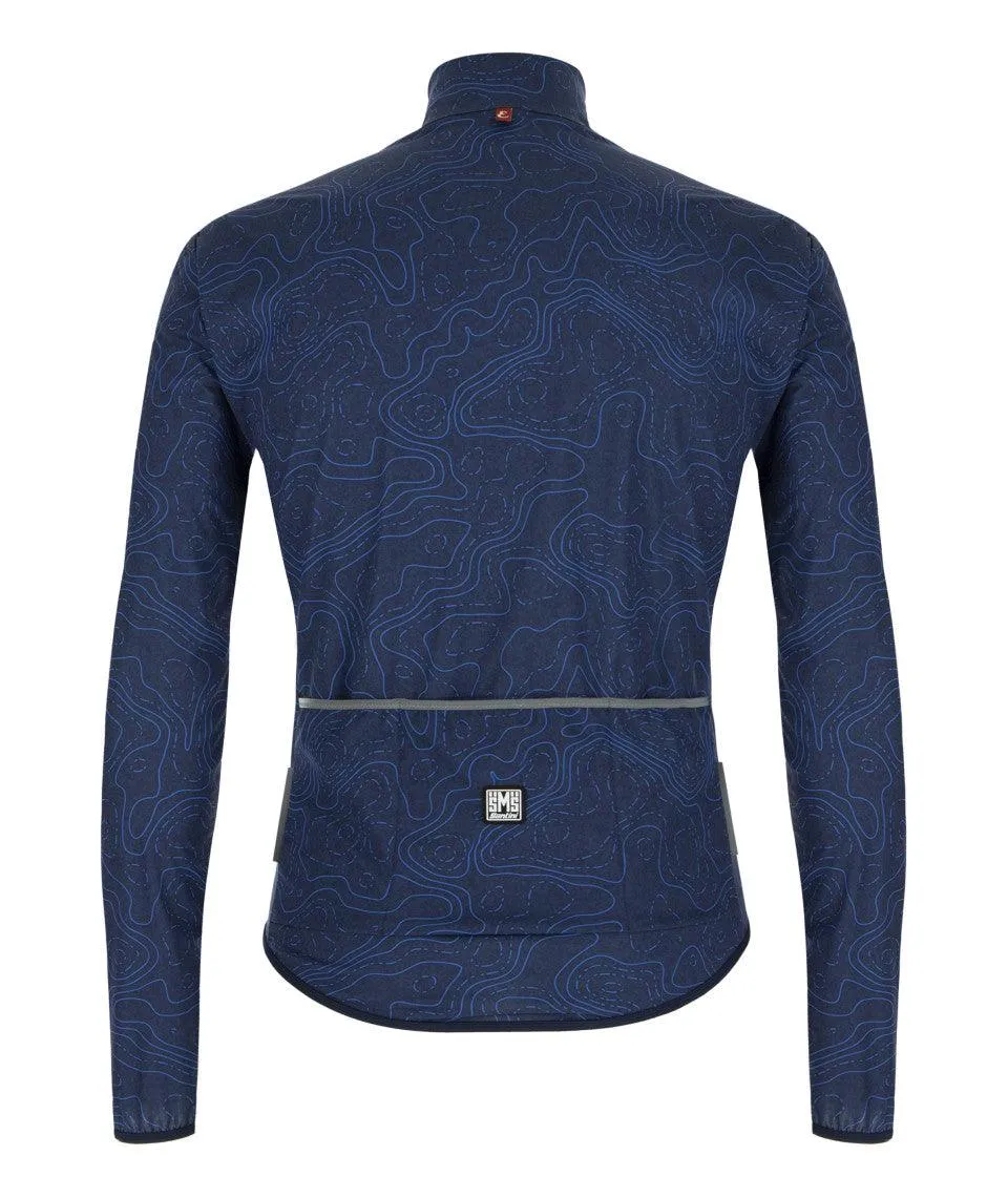 Santini Arte Wind Jacket (Blue)