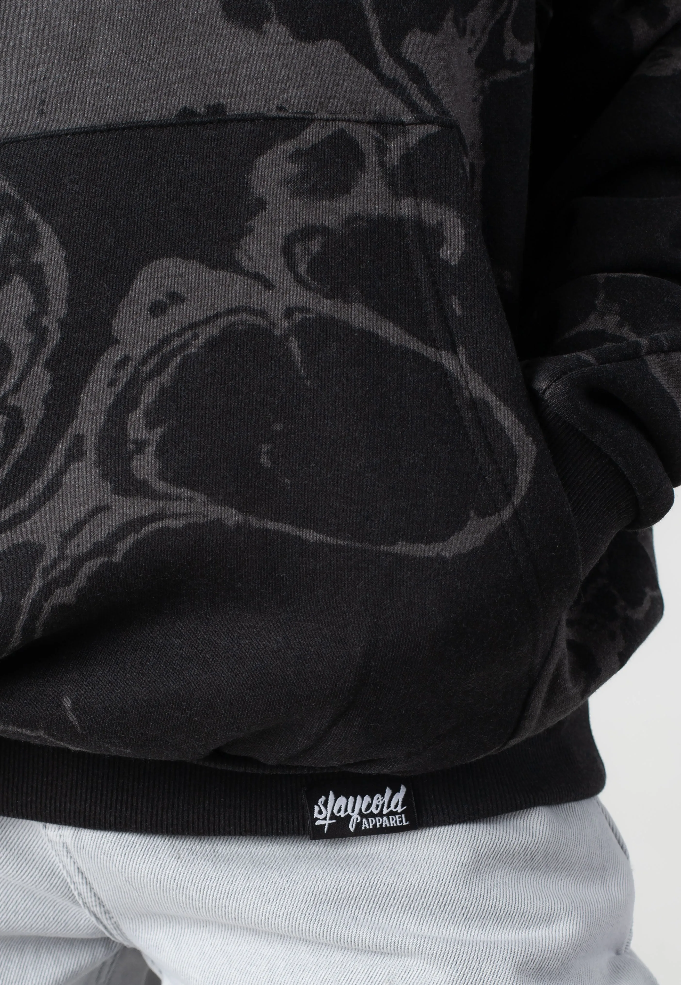 Stay Cold Apparel - Strangled Oversized Black - Hoodie