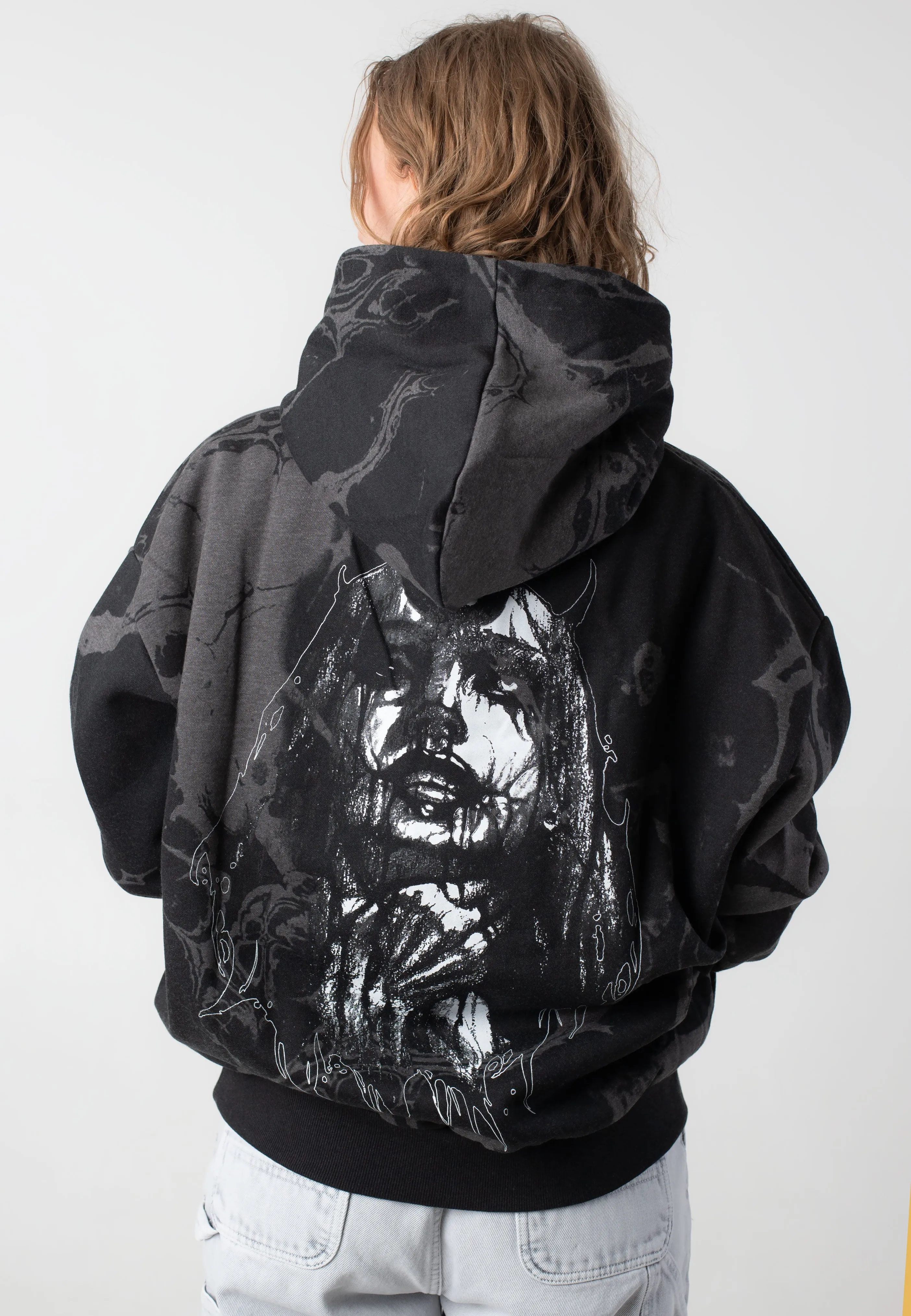Stay Cold Apparel - Strangled Oversized Black - Hoodie