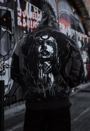 Stay Cold Apparel - Strangled Oversized Black - Hoodie