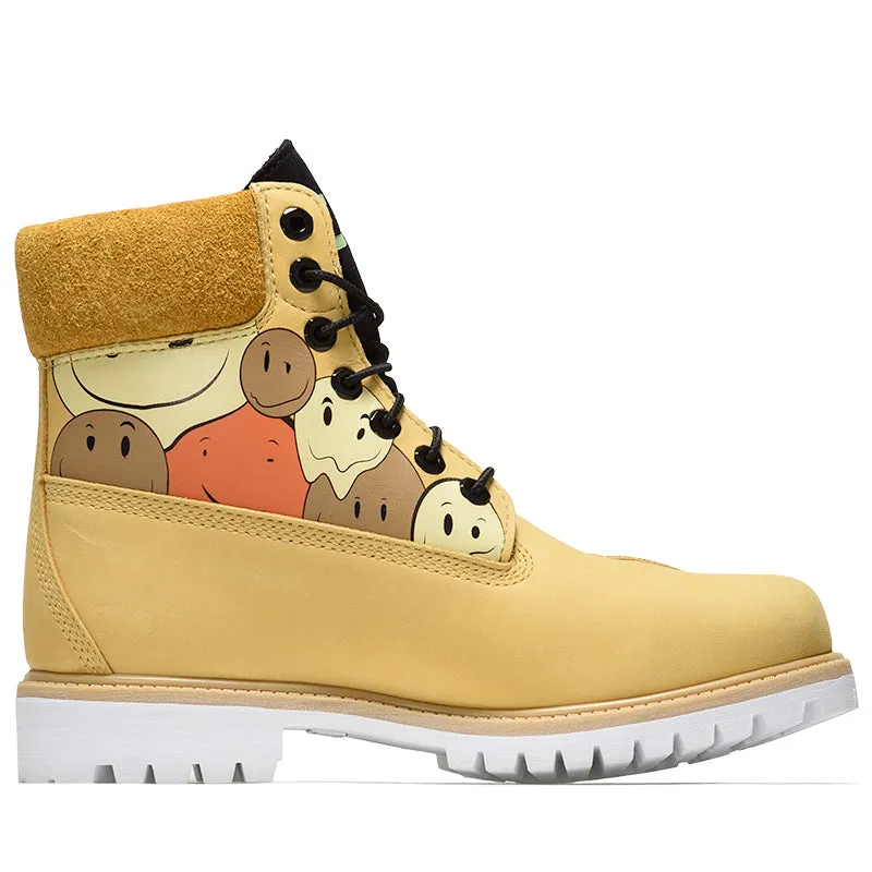 Timberland 6" Lace Up Waterproof Boot 'Shades Of Happiness' - Medium Yellow