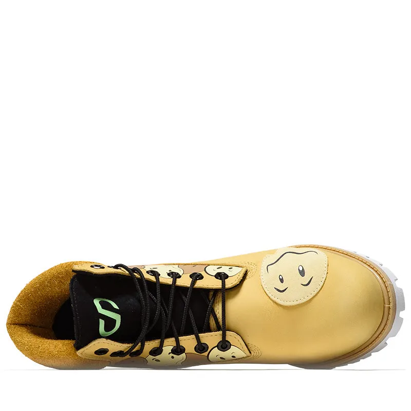 Timberland 6" Lace Up Waterproof Boot 'Shades Of Happiness' - Medium Yellow