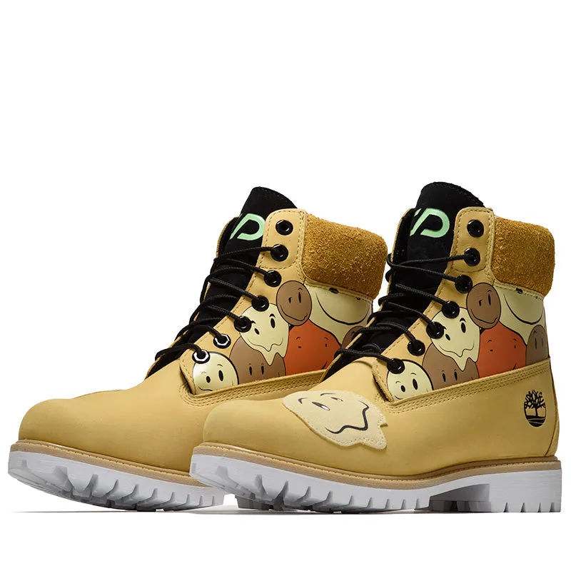 Timberland 6" Lace Up Waterproof Boot 'Shades Of Happiness' - Medium Yellow
