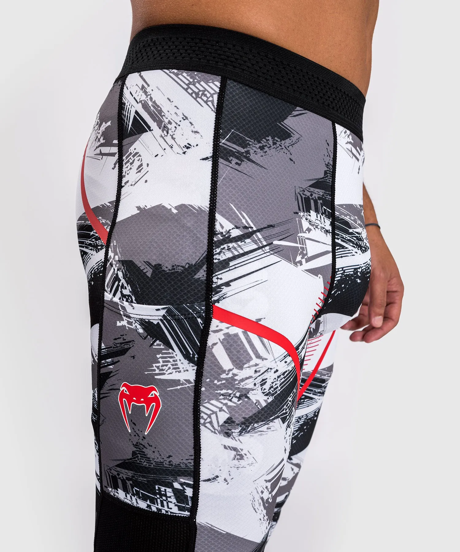 Venum Electron 3.0 Spats - Grey/Red