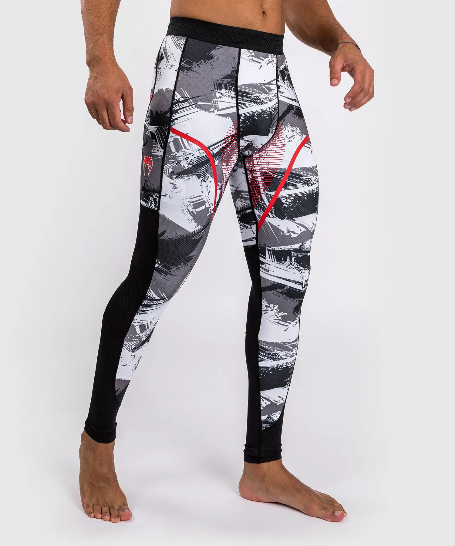 Venum Electron 3.0 Spats - Grey/Red