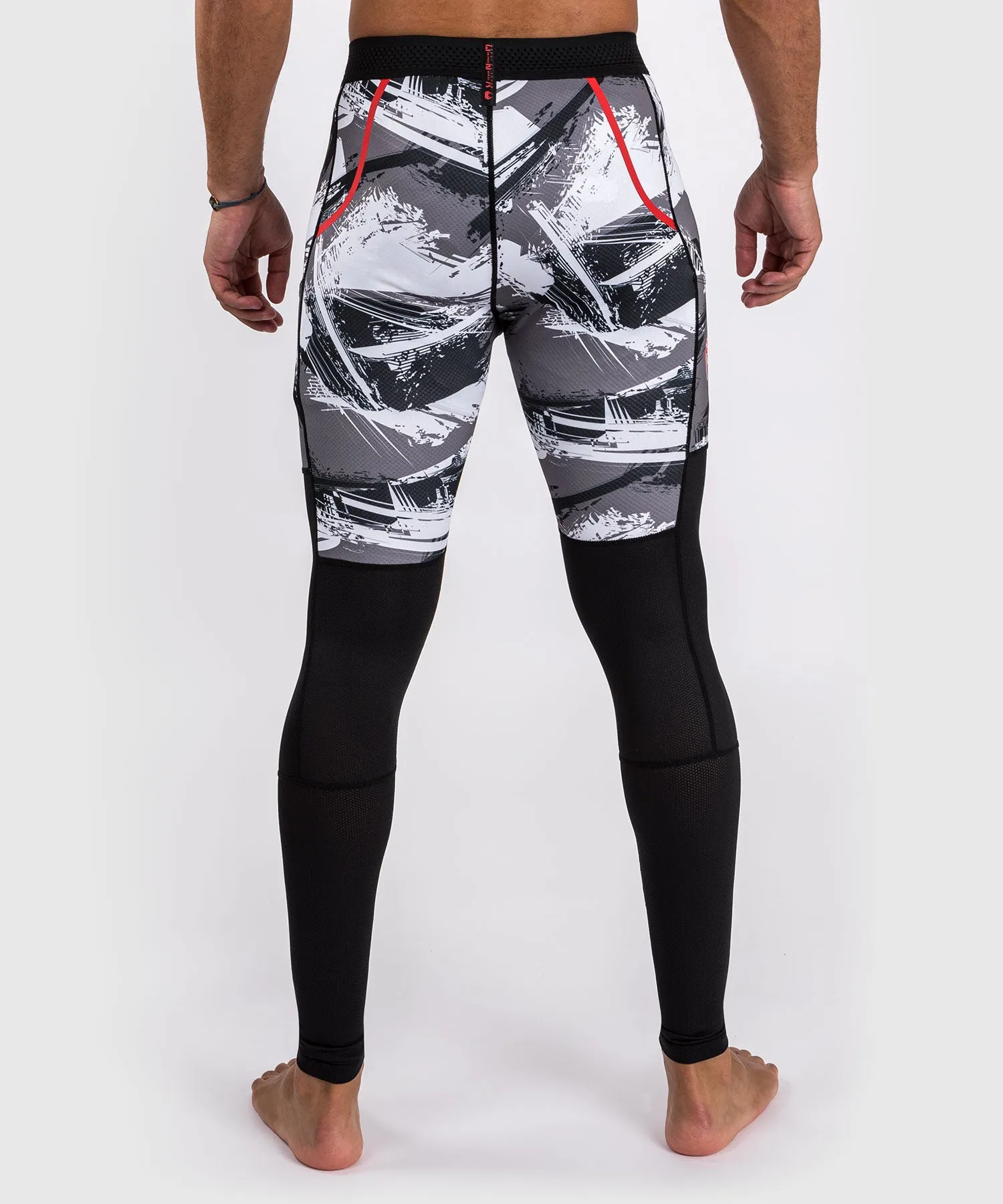 Venum Electron 3.0 Spats - Grey/Red