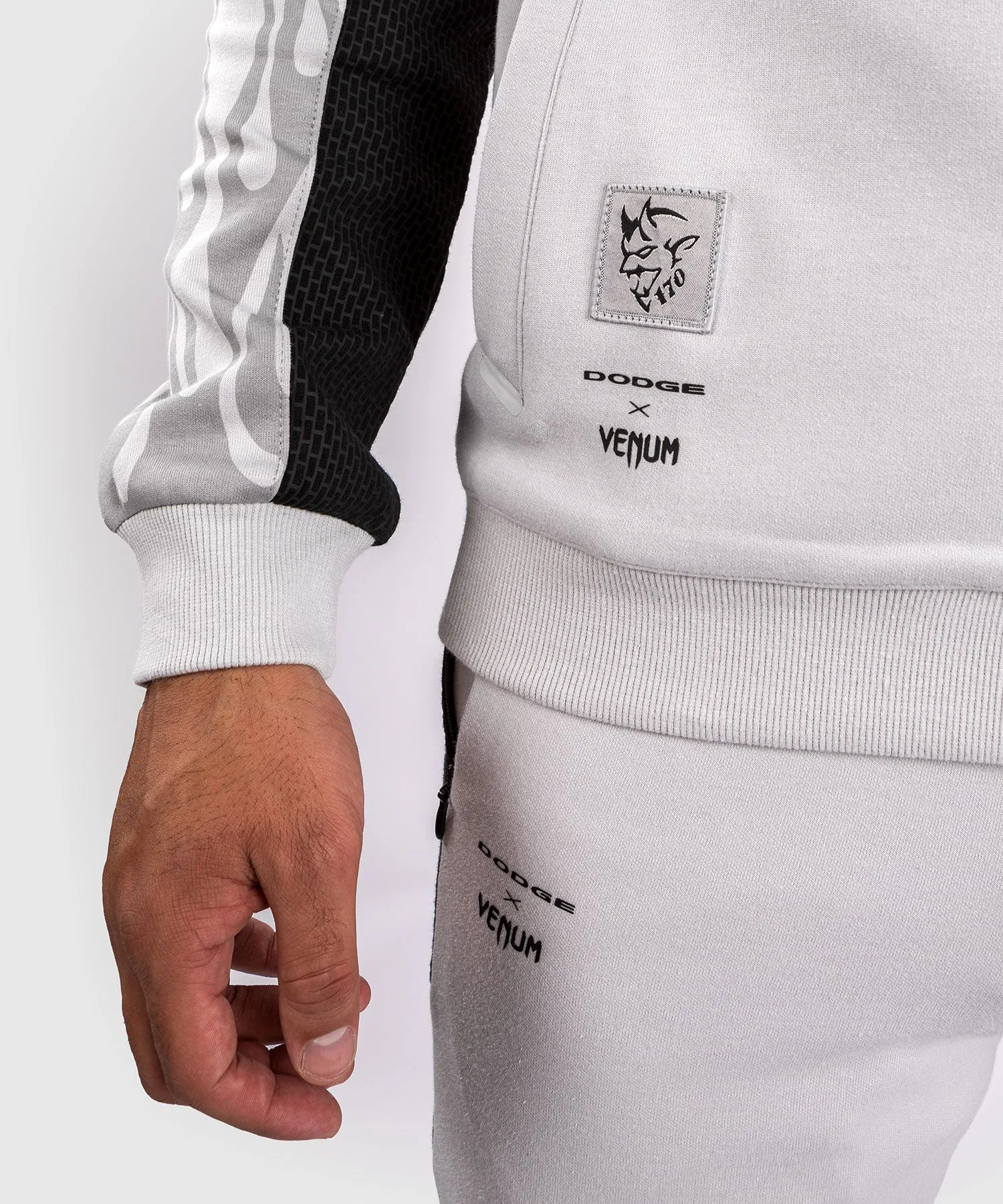 Venum x Dodge Demon 170 Men's Full-Zip Jacket - Grey
