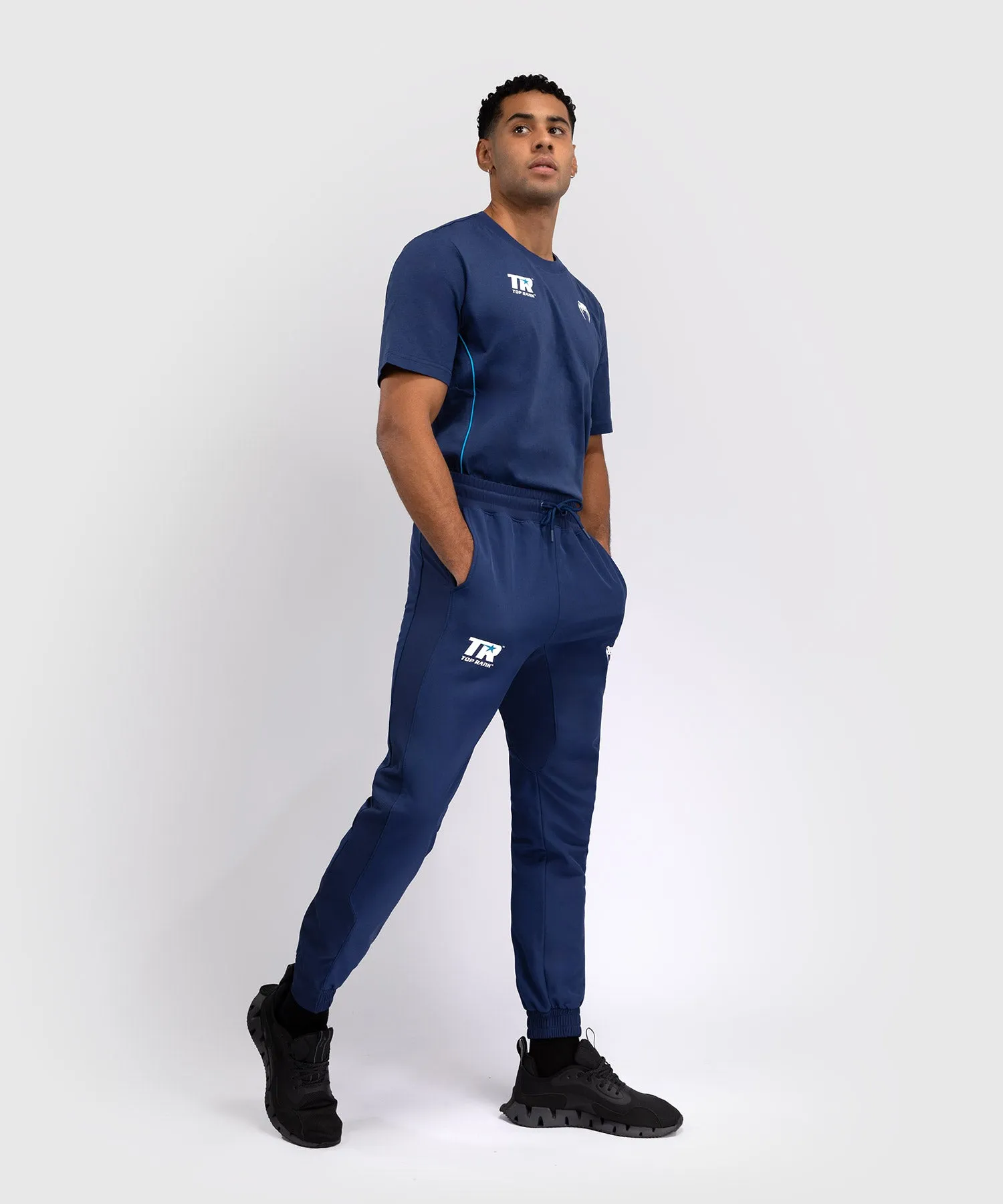 Venum x Top Rank Original Men's Performance Joggers - Navy Blue