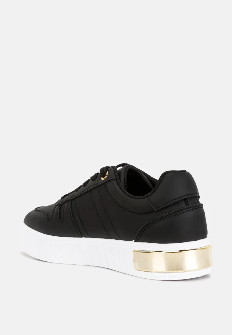 welsh panelling detail sneakers