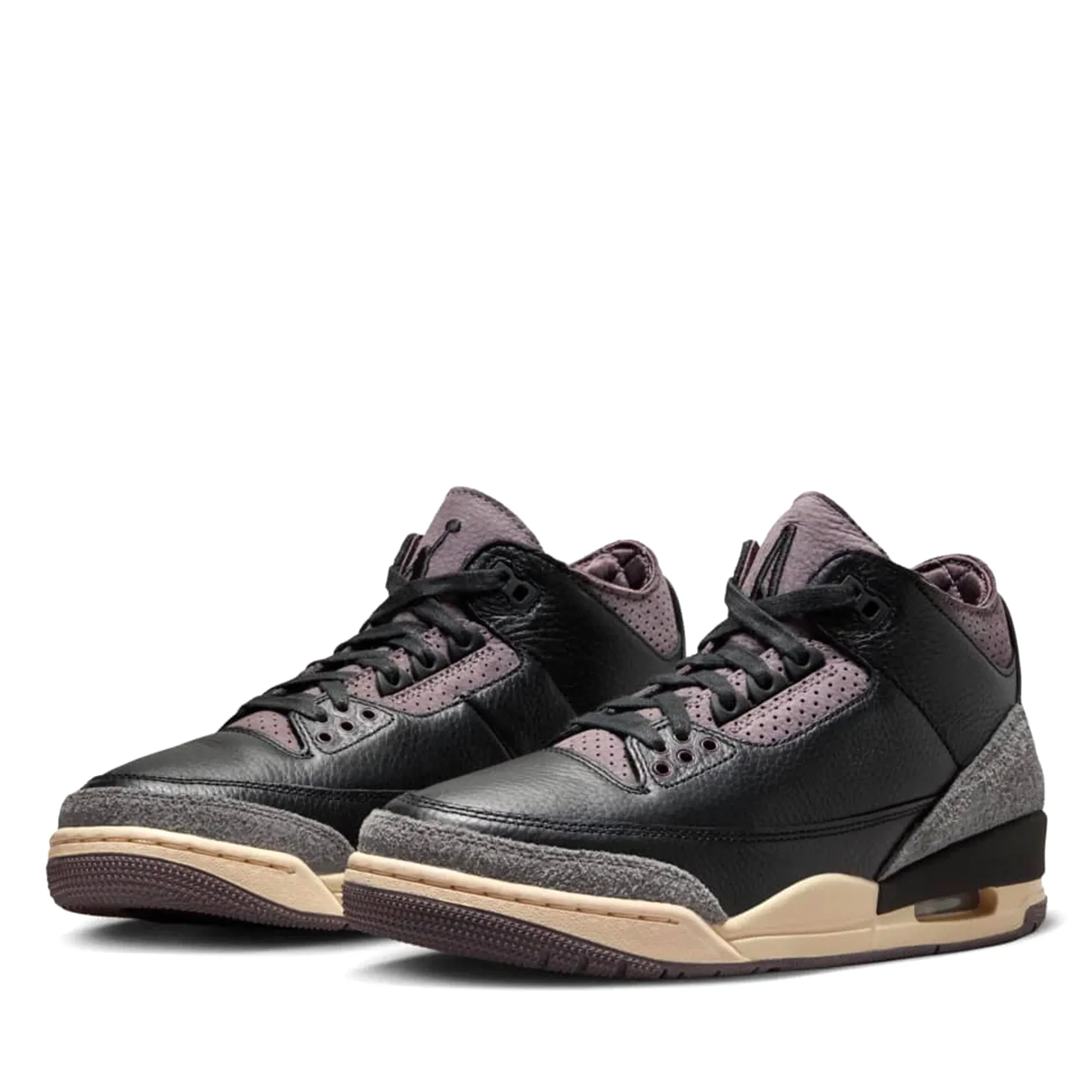 Women's A Ma Manire x Air Jordan 3 Retro - Black/Violet Ore