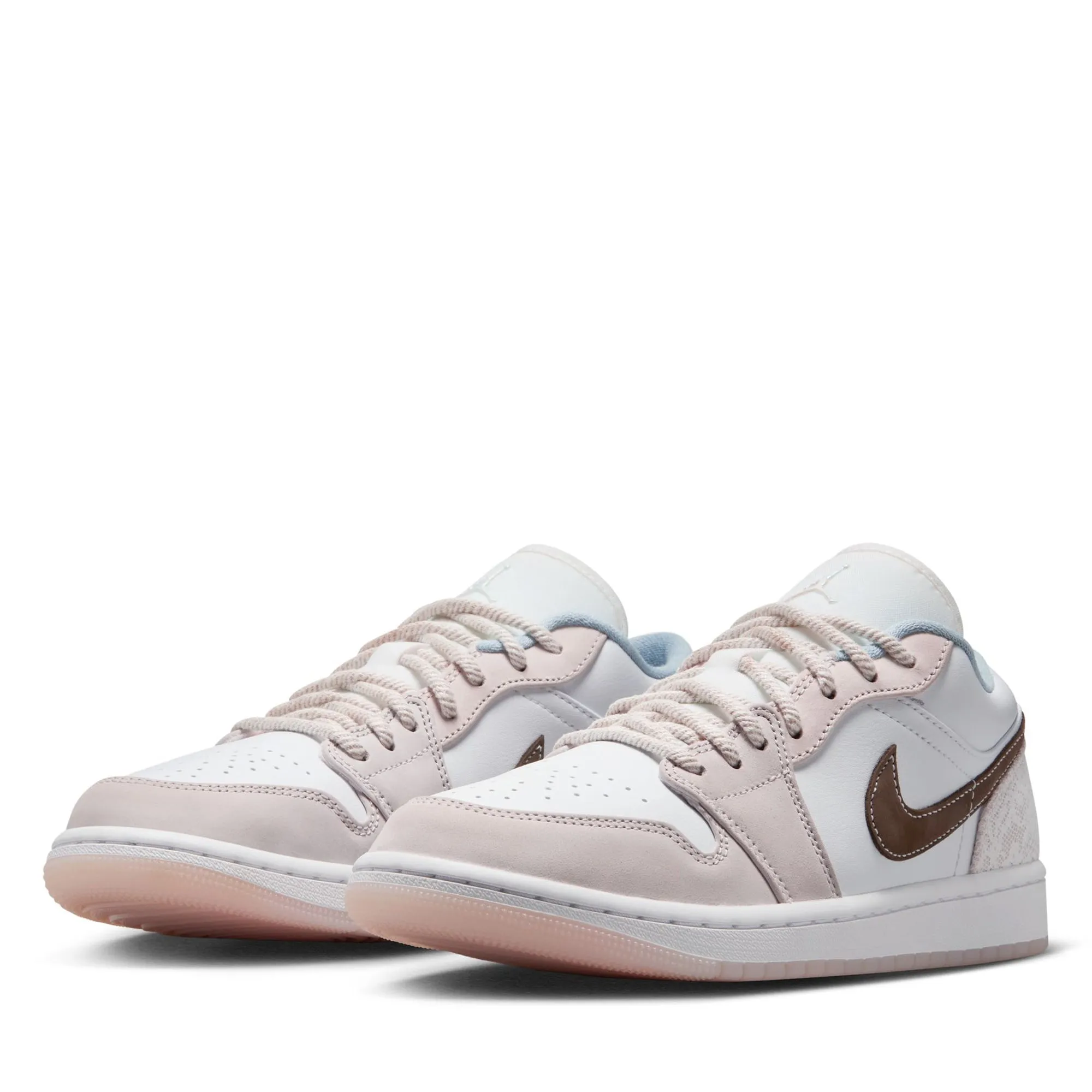 Women's Air Jordan 1 Low - White/Ironstone