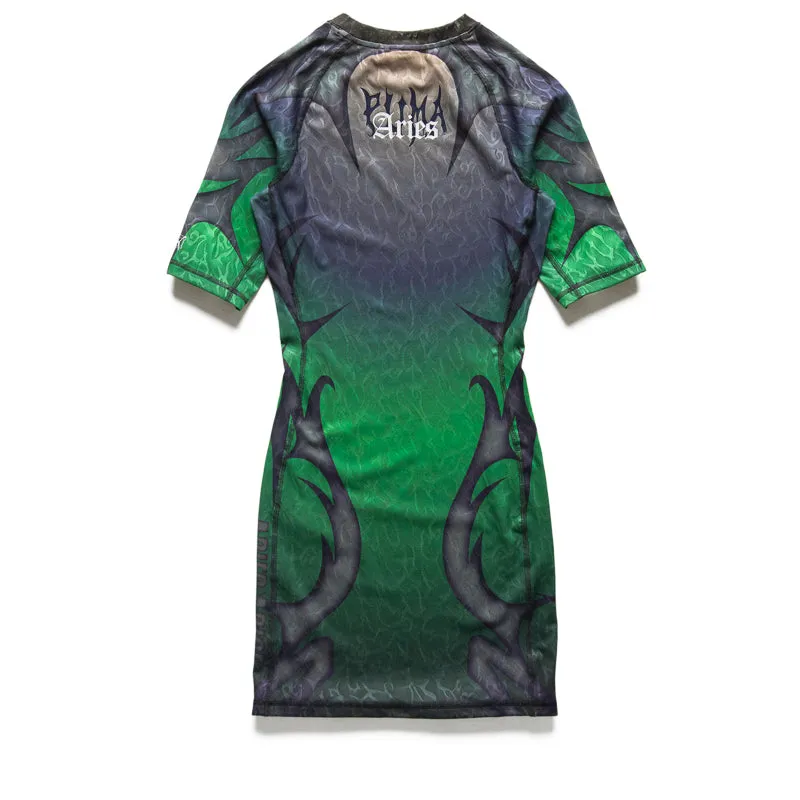 Women's Aries x Puma Dress - Fluro Green Pes