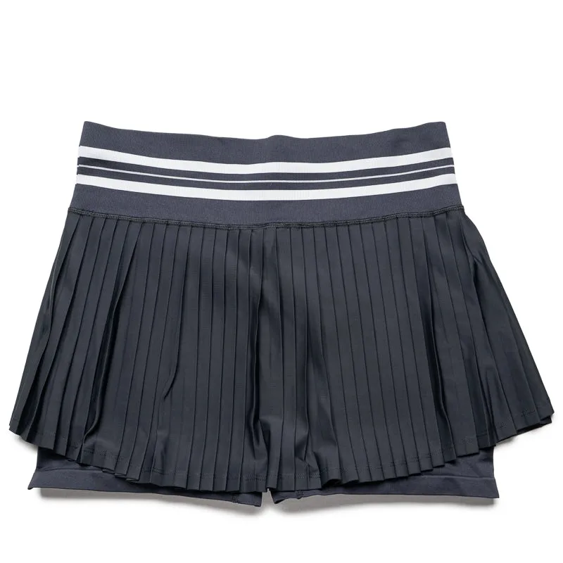Women's FILA Challenger Pleated Seamless Skort - Black/Gardenia
