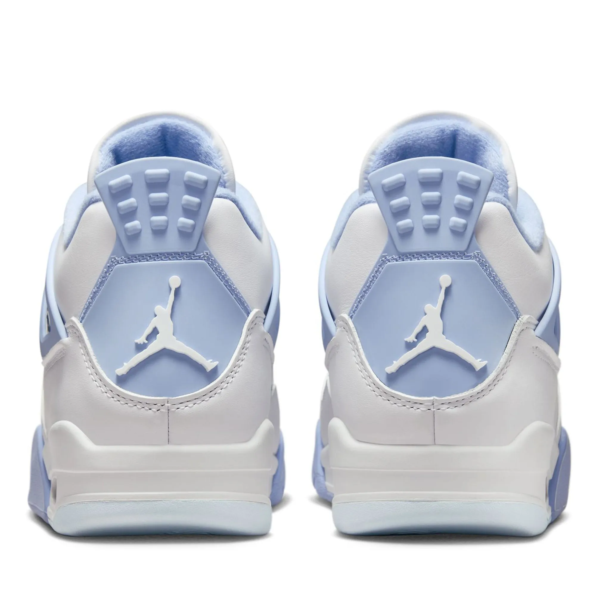 Women's Jordan 4 Retro - White/Aluminum
