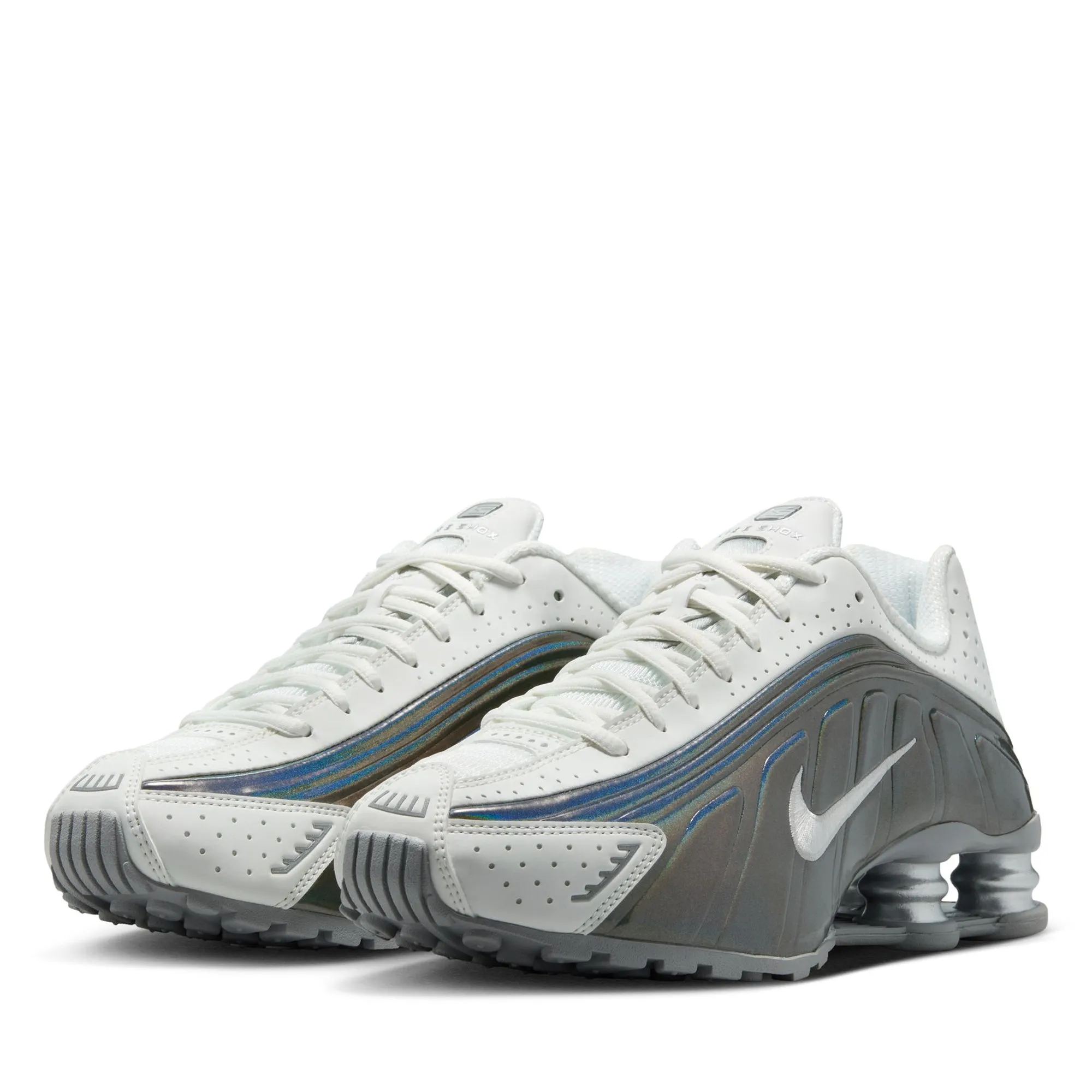 Women's Nike Shox R4 - Summit White/Hydrangeas